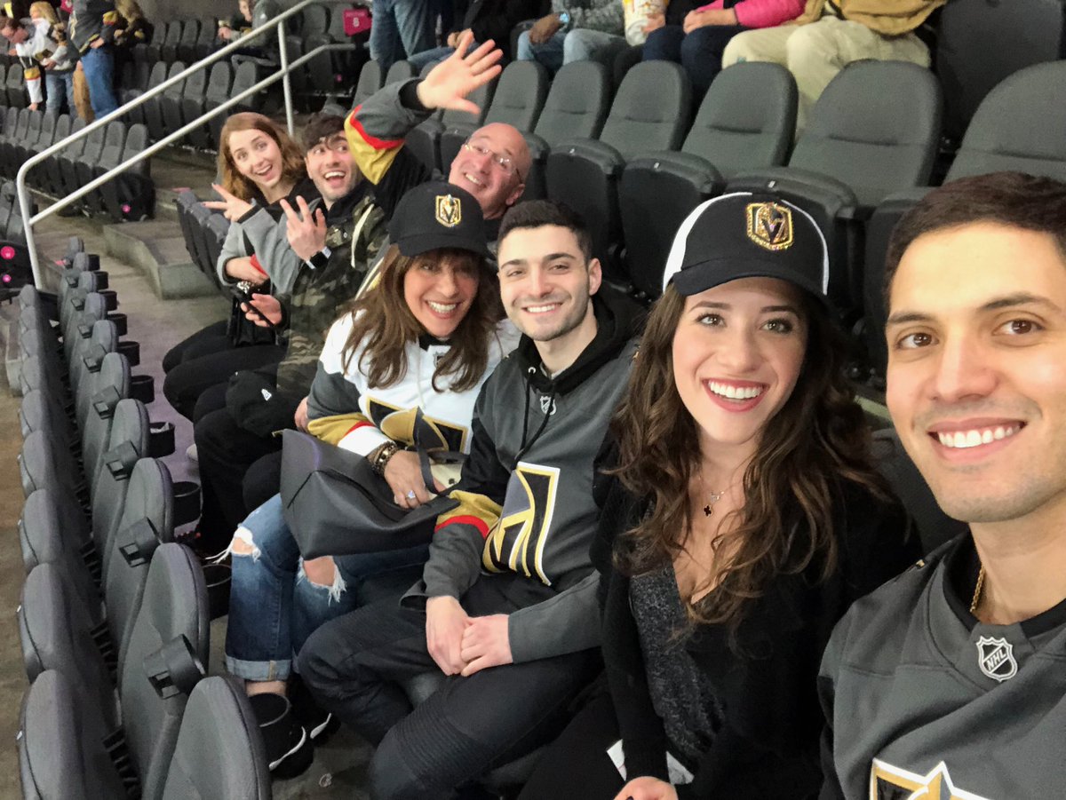 Birthday tomorrow!  First @GoldenKnights game with the family tonight! https://t.co/8Q0HU6HW9H