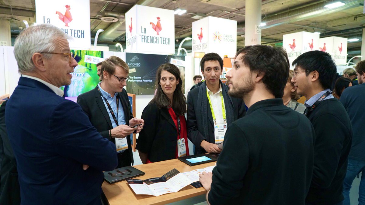 MobioosAI's tweet image. The @ParisRegionNow Team visited the 
@MobioosAI booth already to hear out our pitch. Do you know It? Then what are you waiting for? Come and meet us! We’re fun! Booth 50441.6 Sands Hall, G #CES2019 #CESAppliedAI