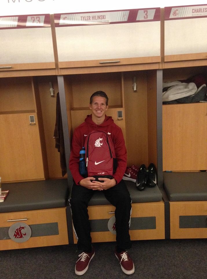HilinskisHope's tweet image. #TylerTuesday

We made it to South Carolina and moved Ryan Hilinski into his dorm today...just 3 years ago we moved Tyler into his dorm and football locker at Washington State. We are always missing him, no matter the day of the week or the time that has passed (1/2)
