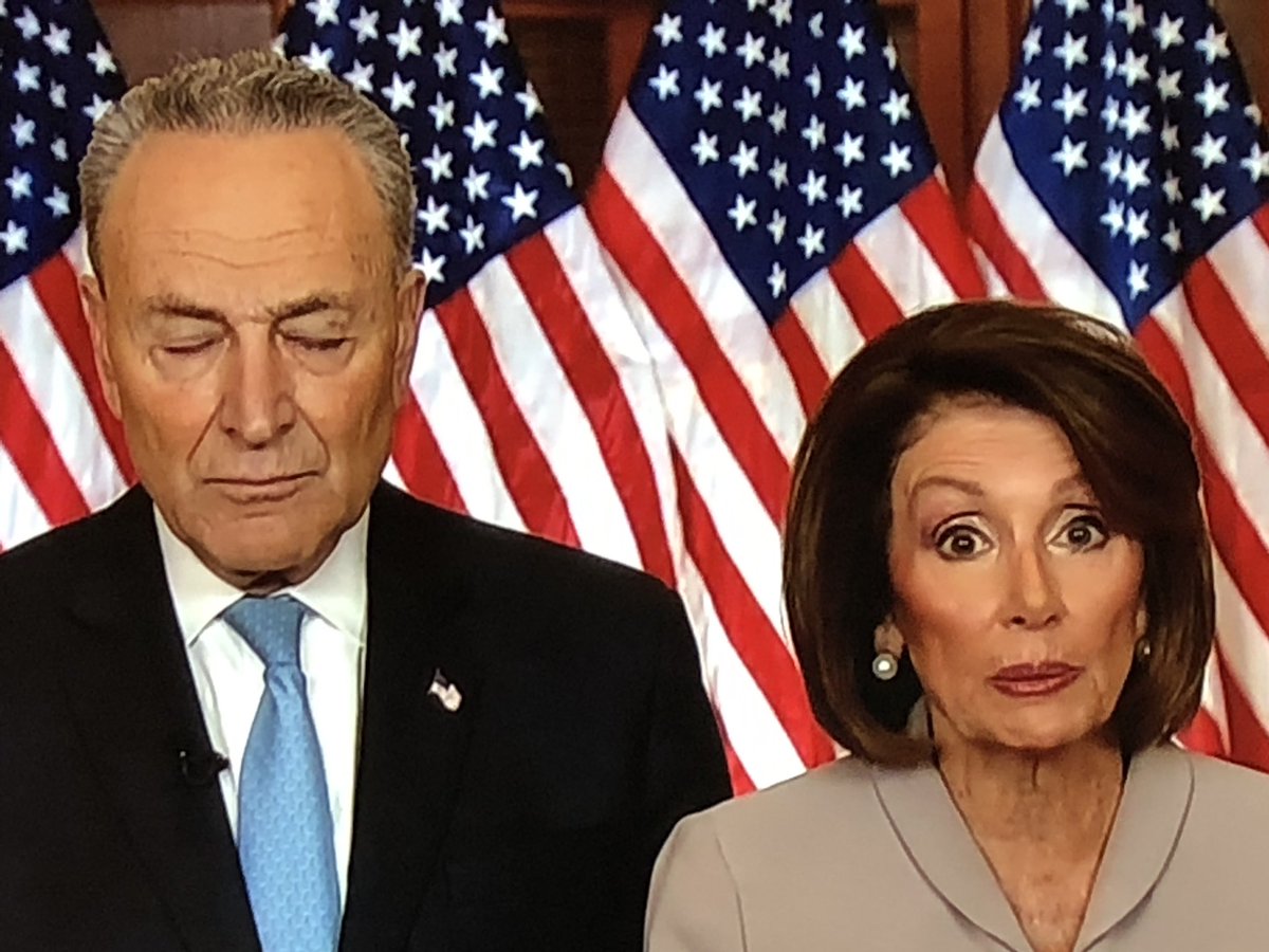 Botox Pelosi begs Trump to cancel State of the Union address, lies about security