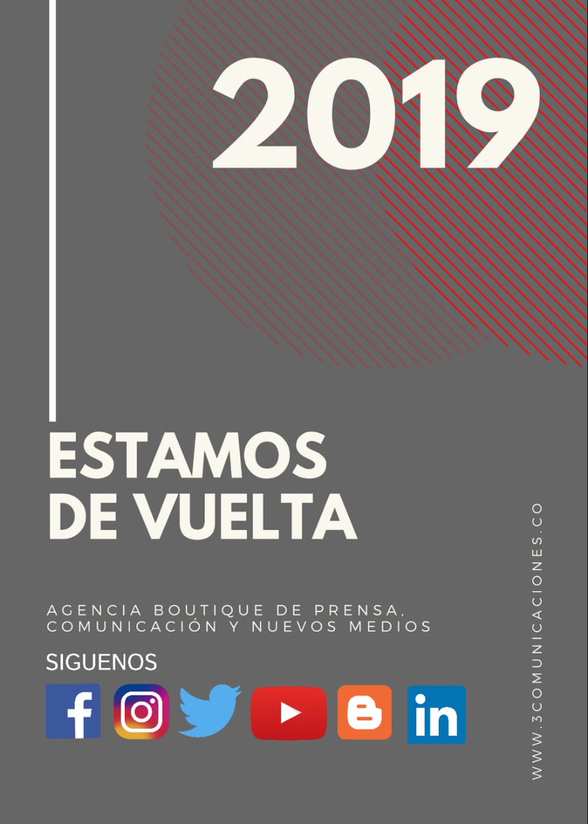 comunicacion3s's tweet photo. Recuerda seguir nuestras redes sociales bajo el #be3com
Follow us... https://t.co/JmIOOGYXtI