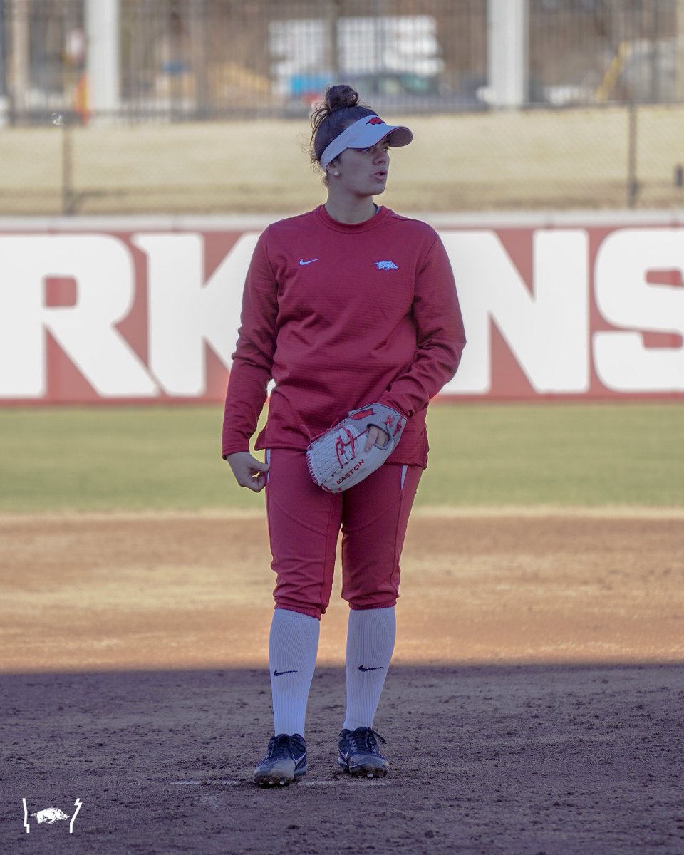RazorbackSB's tweet photo. First day of practice is here 🙌

We are 1⃣ month away from our season opener against Campbell! 

#WPS https://t.co/NZvV0k51NL