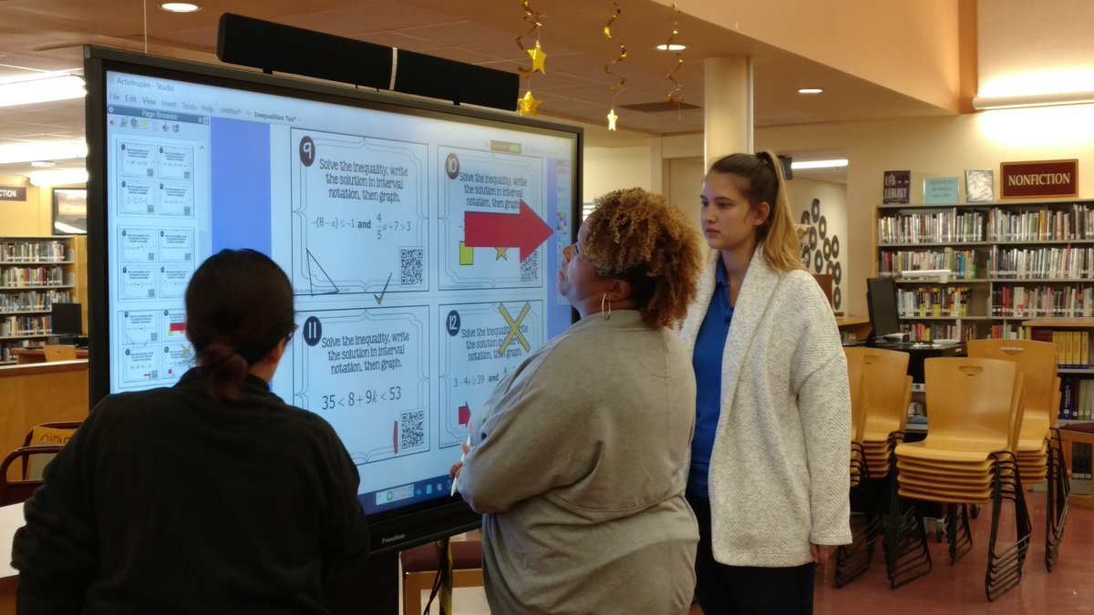 LibraryNTHS's tweet image. NTHS teachers are amazed as @DingleJDingle shows them "magical" ways to engage all students with #Classflow and #ActiveInspire. @NTHS_Titans @DingleJDingle @NTHSMagnet @LearnPromethean @MrMartinNTHS #bcpslms