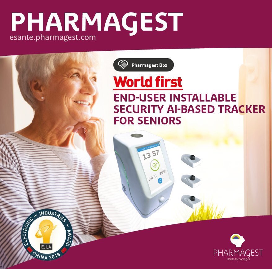 #CES2019⁠ ⁠⁠ ⁠ Noviacare (<a href="/Pharmagest/">Pharmagest</a>) showcases the world first end-user installable security air based tracker for seniors. Meet this #startup on <a href="/regiongrandest/">Région Grand Est</a> booth 53027 (Eureka Park) #GrandEstCES