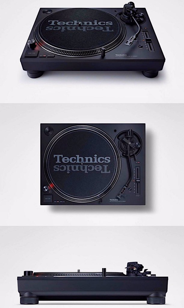 PlasticPeopleSA's tweet photo. Minimal changes have been made to this iconic design, the finish is matte black, and features an all-black tonearm. The chassis is made from a mixture of aluminium and glass fibre. https://t.co/WKLQdXncp5