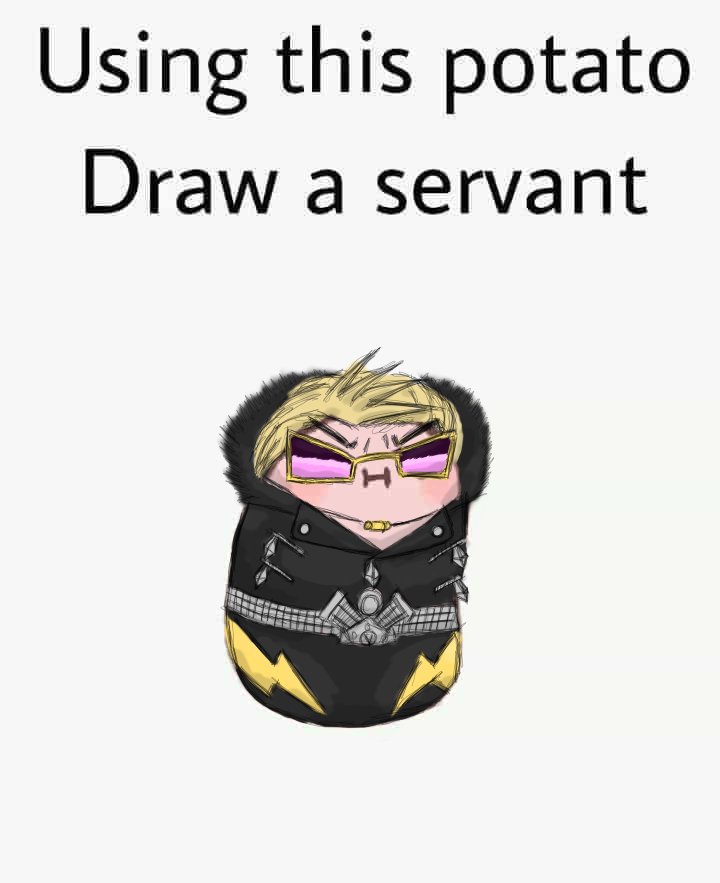 R Grandorder After Seeing The Template On Facebook I Sketched Up Rider Kintoki As A Potato Fgo T Co Owsque5mxe R Grandorder After Seeing The Template On Facebook I Sketched Up Rider Kintoki As A Potato Fgo T Co Owsque5mxe