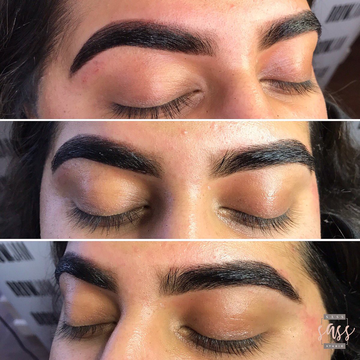 HELLLLLO little beauties 🙋🏻‍♀️💓... So excited to start 2019 off in style and introduce to you ladies another amazing Brow Treatment 🤩 #HennaBrows • 🖤 #sassstudio #brows #browgoals #browqueen