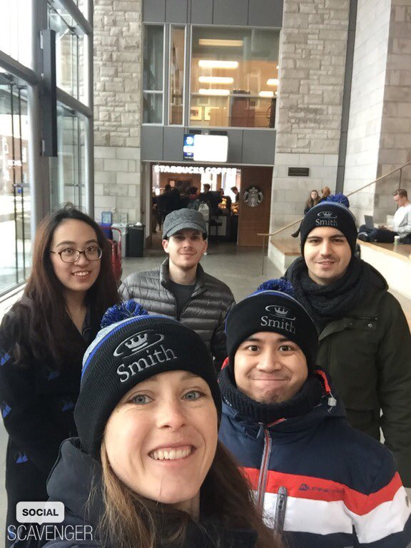 kerriregan's tweet photo. What a great day as we welcomed our new students into the #QueensMIB program! Welcome to @SmithBusiness #smithglobal https://t.co/OpCworOYO6