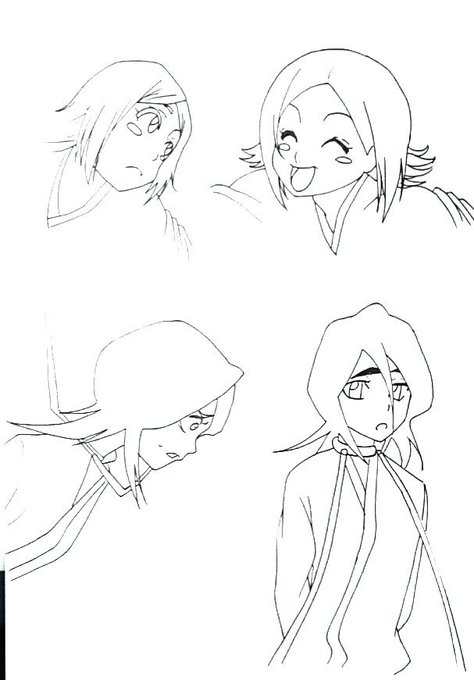 BLEACHの模写練習その4です! 