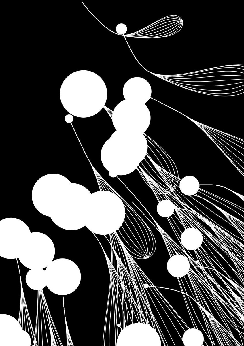 More iterations inspired by her work
#generativeart