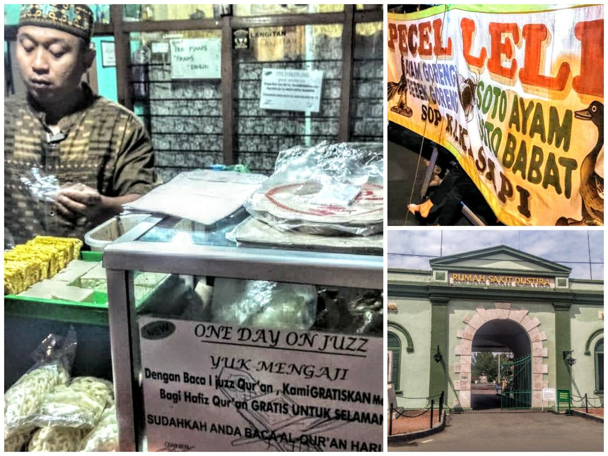Warung pecel lele di jl sudirman belakang RS Dustira Cimahi menggratiskan makan utk yg selesai ngaji sejuz dan grstis selamanya utk yg hafidz/ah 30 Juz. MasyaAllah. Baarakallahu fiik <a href="/onedayonejuz/">One Day One Juz</a>