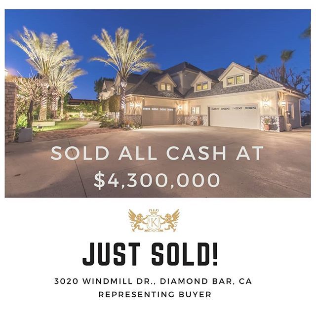 KennedysRealty's tweet photo. SOLD all cash at $4,300,000! Continuing the New Year strong 💪🏻 🎉🎊Our team just closed escrow on this extravagant home in “The Country Estates” 🎉🎊 Contact our team today to find your next dream home! https://t.co/Np48lWhTpI https://t.co/G3So8p3zNZ