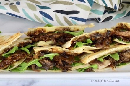 great8friends's tweet photo. These #portobellomushroom #Quesadillas with Caramelized Onions are as succulent as they sound. Healthy, too!! https://t.co/r6gY8IetUT https://t.co/9BnJ0GrQsS