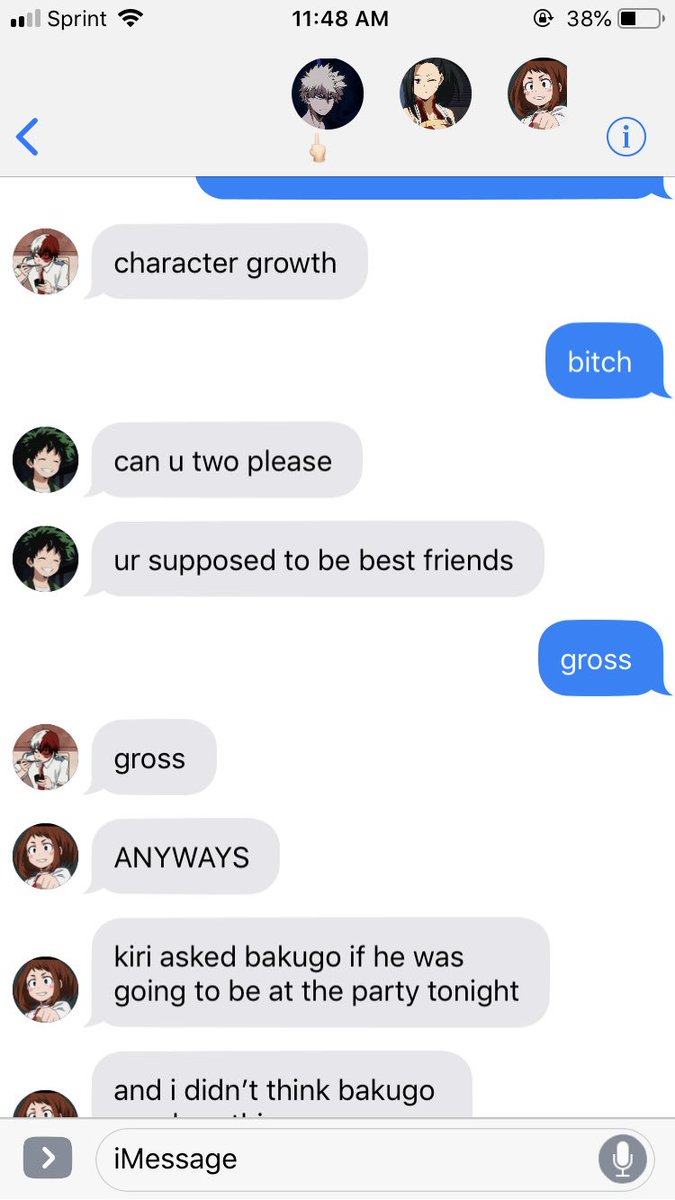 sounds like someone’s suppressing their feelings bakugo 