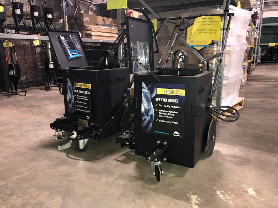 Time to take care of those cracks with the best machine on the market! We have the RY-MA10 and the RY-MA10 Pro instock, assembled, and READY TO GO!