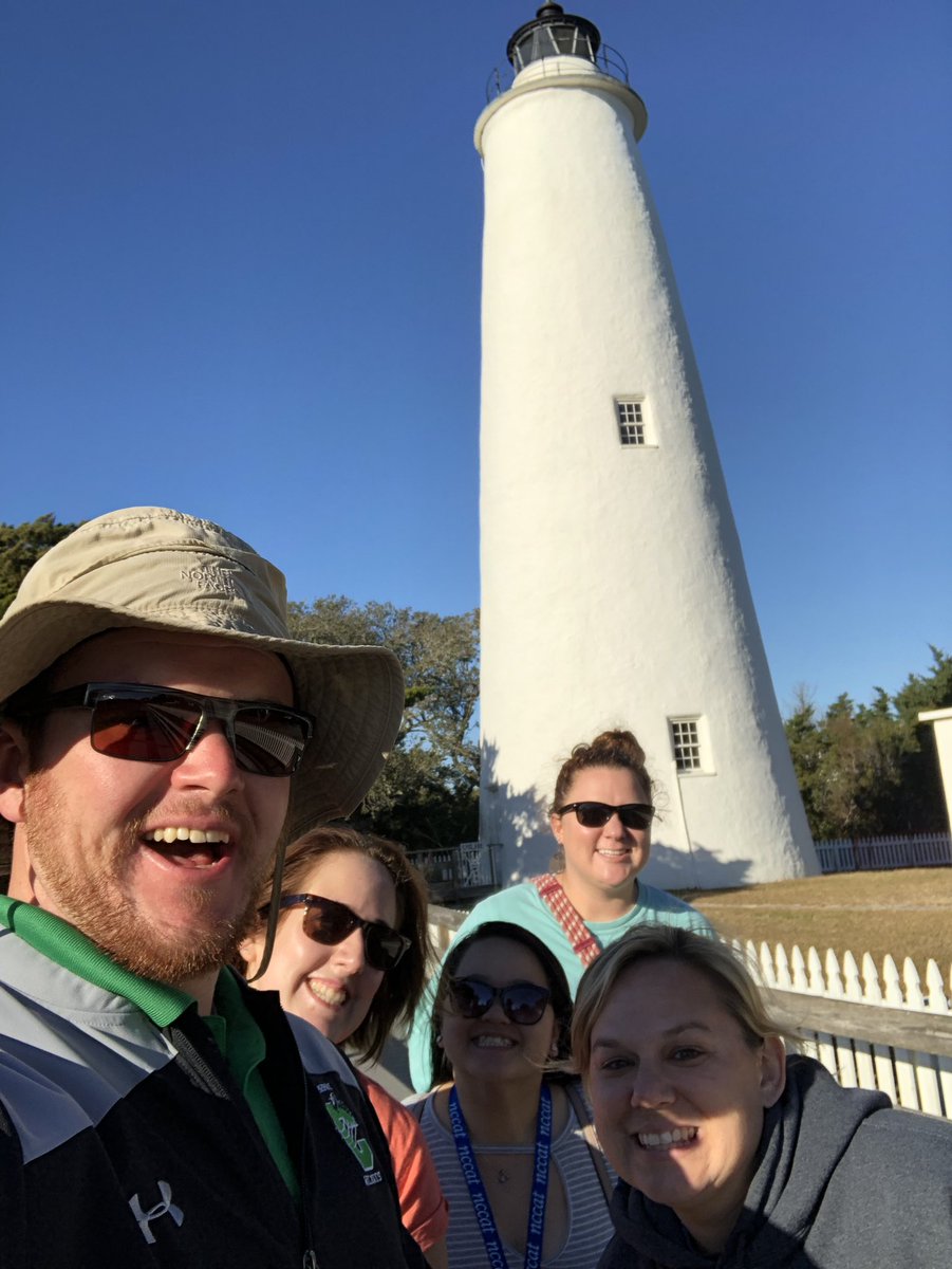 mwm1105's tweet photo. Having fun at Ocracoke with teachers from around the state. #NCCAT #teachers #BTs https://t.co/YKQUmzBseL