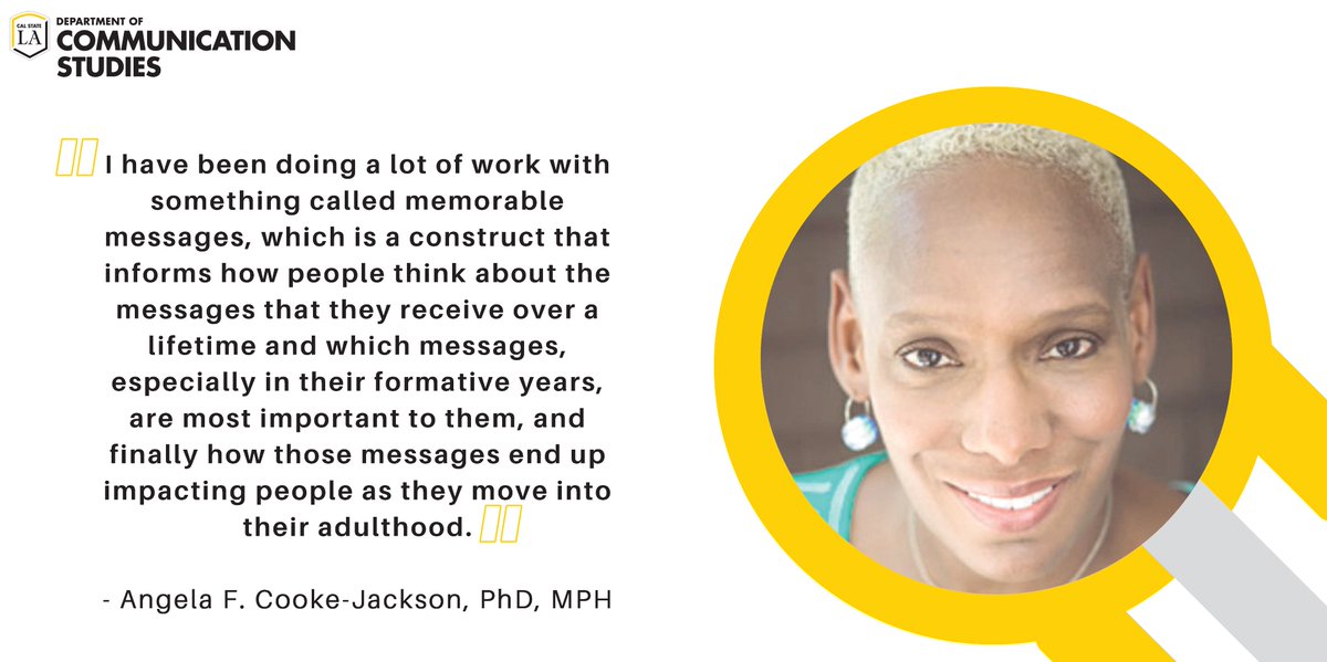 calstatelaAL's tweet image. .@CommArtsStudies Scholarly Interview with @calstatelacomm Associate Professor @DRCOOKEJACKSON. 
Read here: mastersincommunications.com/scholarly-inte… … 
#CalStateLA #CommRocks