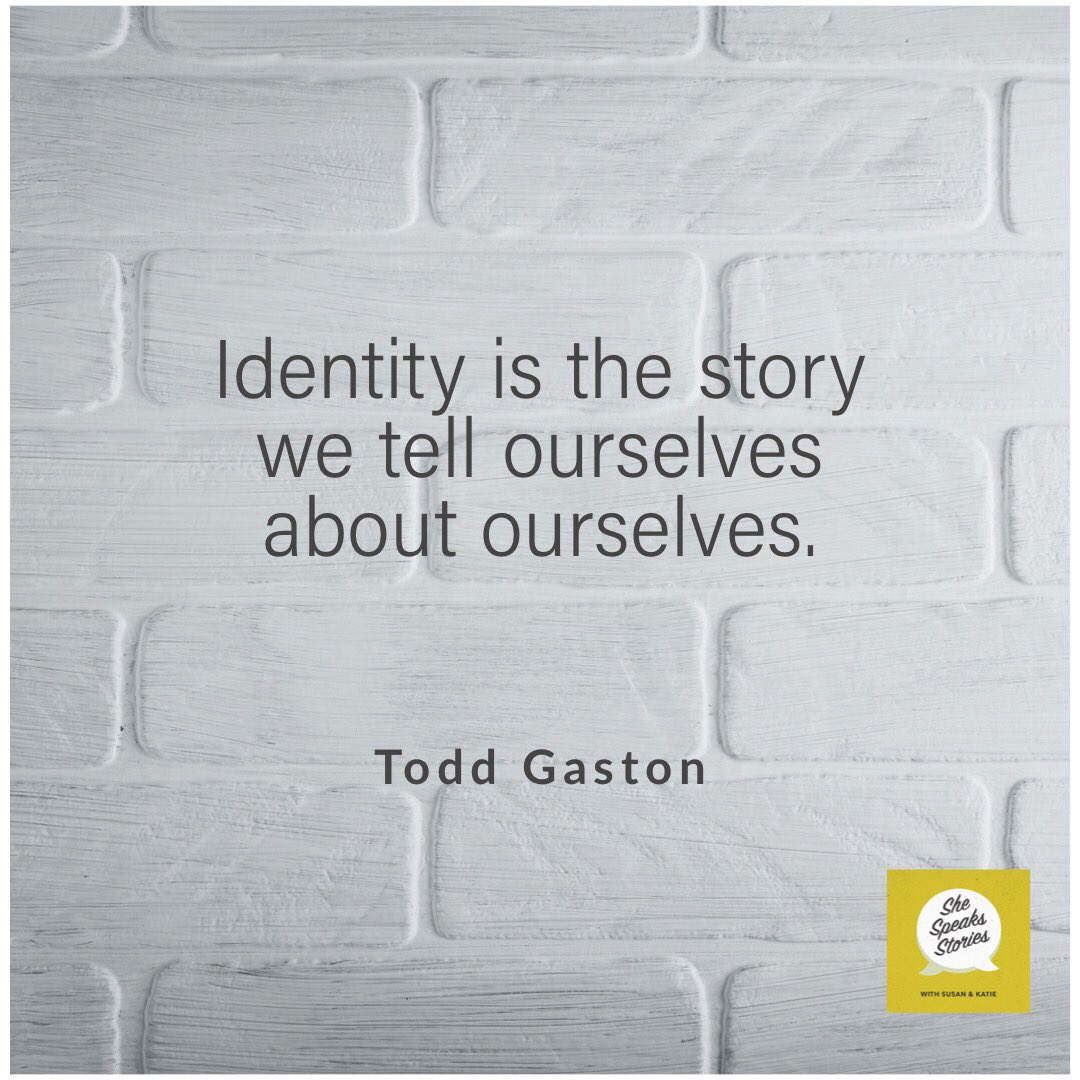 SusanWanderer's tweet photo. The story we speak over ourselves matters. 
Labels can define us.  
God gives us all the labels we need. 

#storiesmatter #stories #storieschangelives #identity @SheSpeakStories @toddgaston https://t.co/IitgpRBLGi