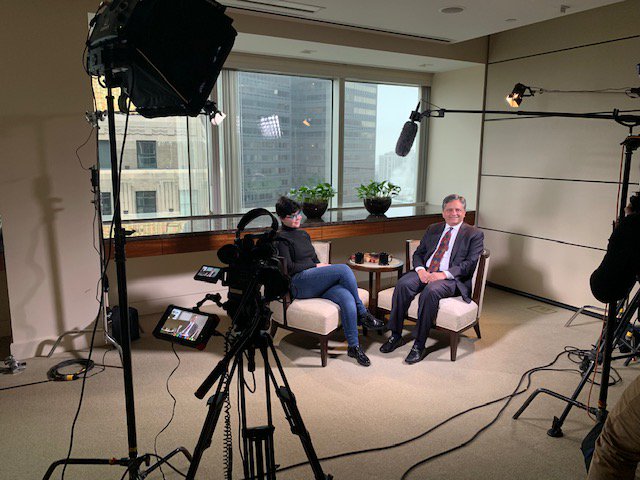 BCcybersecurity's tweet photo. Started filming our online professional certificate in #Cbyersecurity Strategy at @BostonCollege today.  Thanks @JonesDay Boston for hosting us &amp; to our experts from @Microsoft, @DraperLab, @DMAnews1, &amp; @JonesDay! More info on our programs is here: https://t.co/mfOpCnEoAq https://t.co/tELgp54nNA
