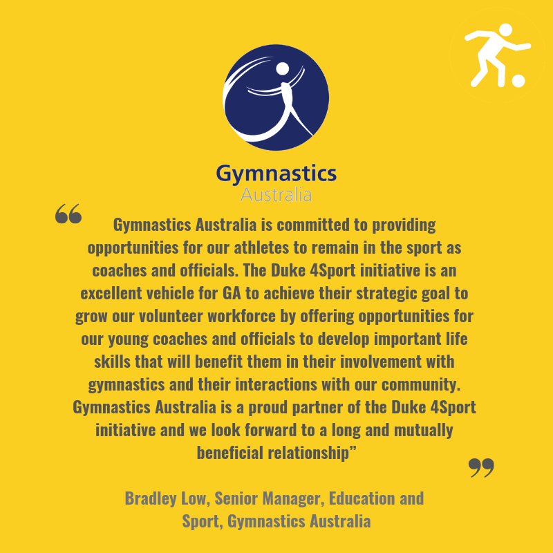 thedukeofed's tweet photo. Gymnastics Australia, A Duke 4Sport Partner.

#dukeofedaus #duke4sport #dukeofed https://t.co/l3dg6BTJPu