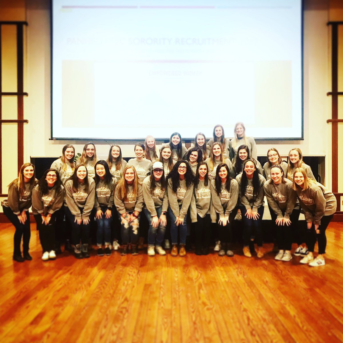 T-minus ONE DAY until Formal Recruitment! Our incredibly dedication recruitment counselors have been working hard to give each PNM a wonderful experience this week. We’re so proud of them and are looking forward to a great week!