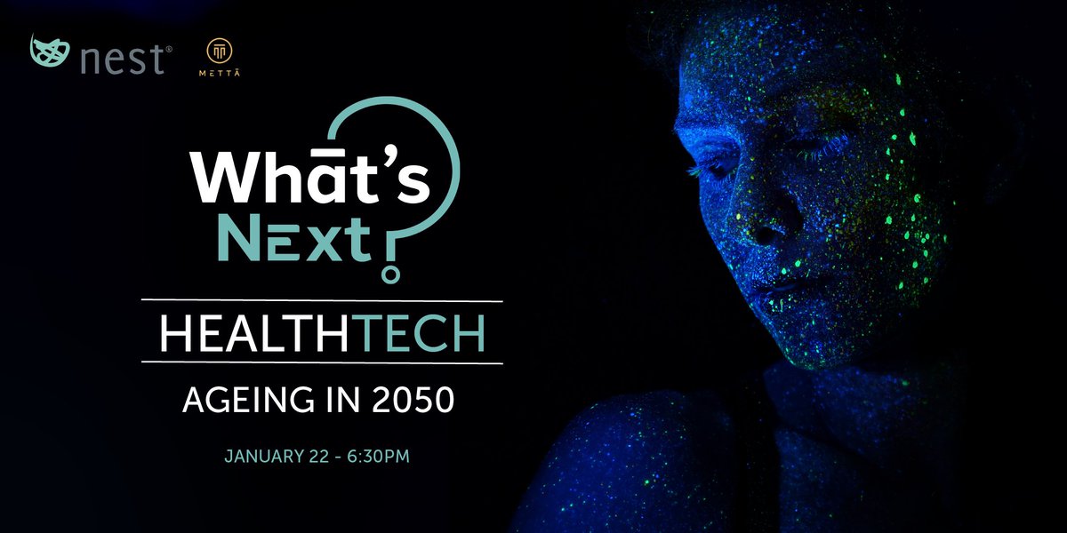 MettaHKG's tweet photo. Will tech change our bodies and health for the better? What will ageing look like in 2050? Come find out at our What'sNext - HealthTech event!

Register here: https://t.co/ef2UYhT0eO https://t.co/aeHR0GjYtP