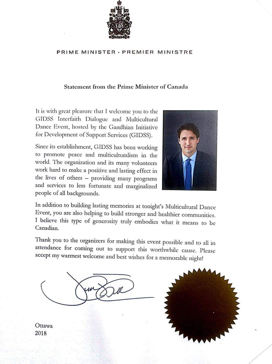 cancerwarriorca's tweet image. It was my immense pleasure to be the part of advisory board of Gidss. Raminder Singh ji thank you for your trust on me. We need more people like you in our community. 
#cancerwarrior #pathofcourage #inspirational #gidss #peace #nonviolence