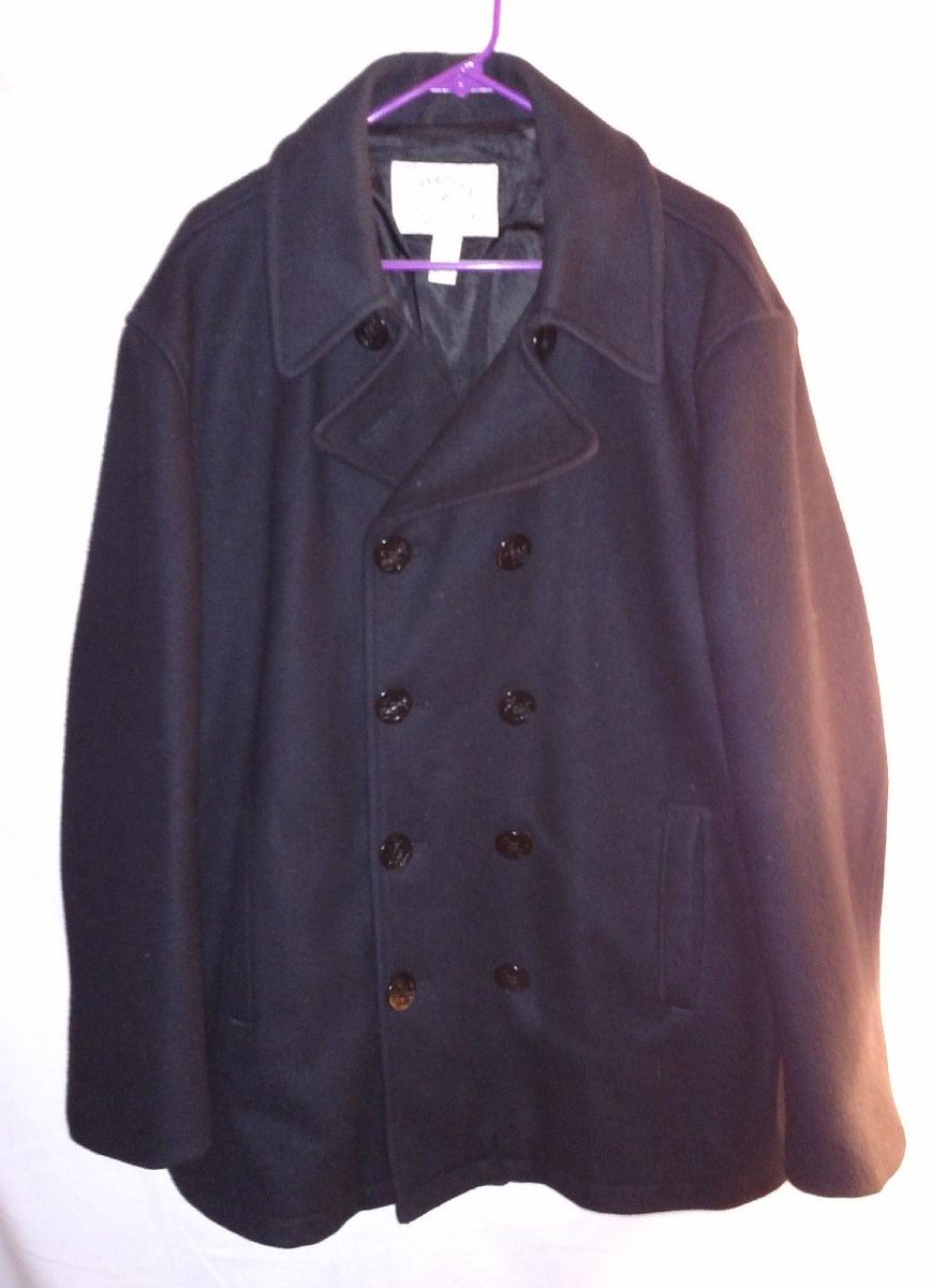 EbayBoostNow's tweet photo. Aberdeen Collection Mens Pea Coat XL Navy Blue Jacket Wool Blend Vintage https://t.co/Zofpk8RL9r
#AberdeenCollection #mens #peacoat #coat #jacket #wool #winter #clothing #ebay RT https://t.co/dKPpVrwZ85