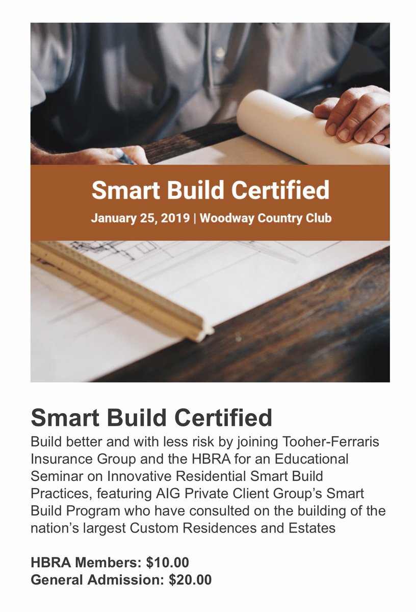 HBRAFFC's tweet photo. Upcoming seminars with the HBRA! Register at https://t.co/wPBL1Gl5aa  #hbraffc #buildct #fairfieldcounty #homebuilding #education https://t.co/5EPz3VQeig