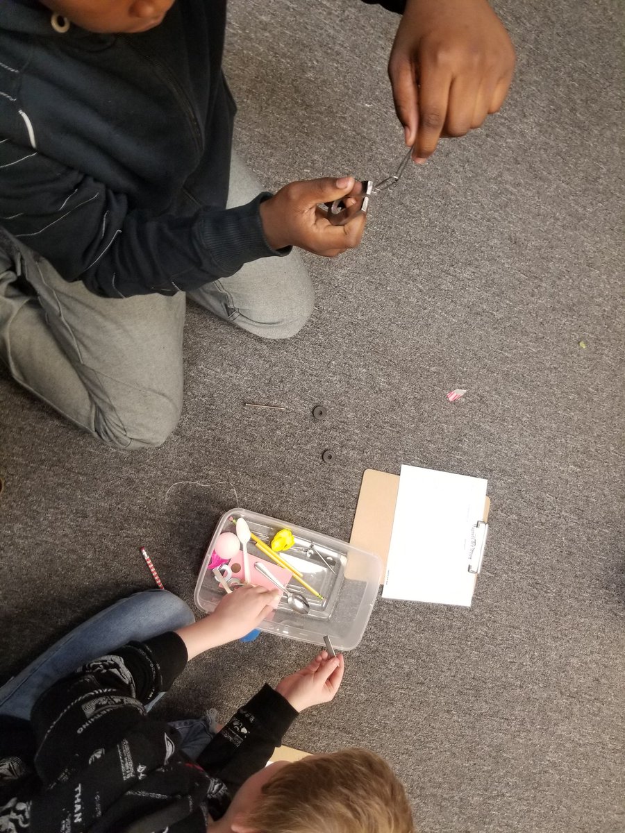 What can magnets do? Well, let's find out! Inquisitive 5th graders explore how magnets attract/repel. Some even figured out how to make magnets float in mid air. They may have a future as a magician. <a href="/GlyndaleElemen1/">Glyndale Elementary</a> #5thgrade #science #magnets #mysteryscience #handsonlearning