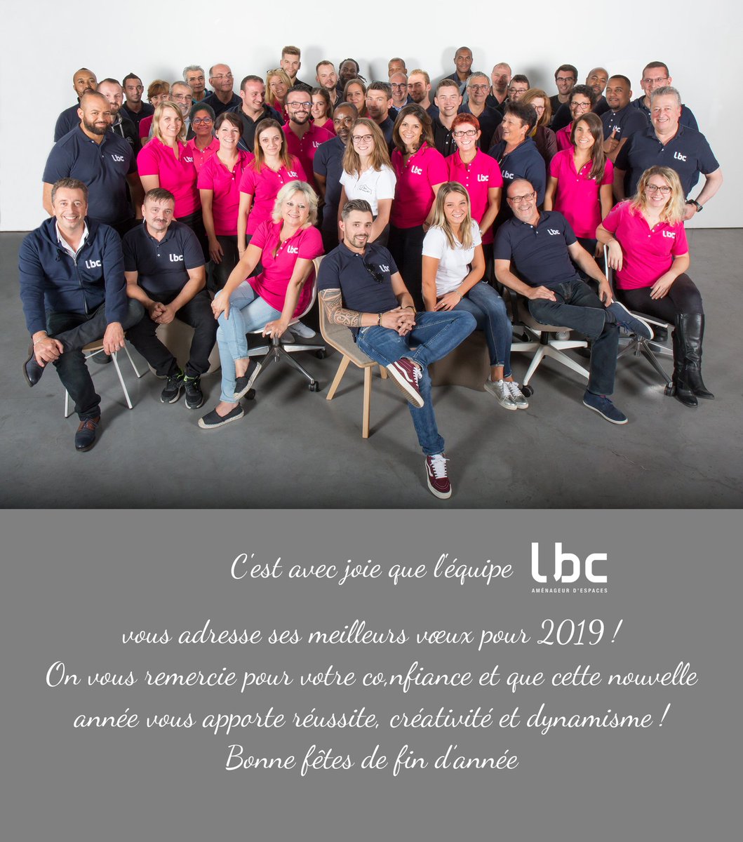 toute l'équipe lbc vous souhaite une  #BonneAnnee2019
