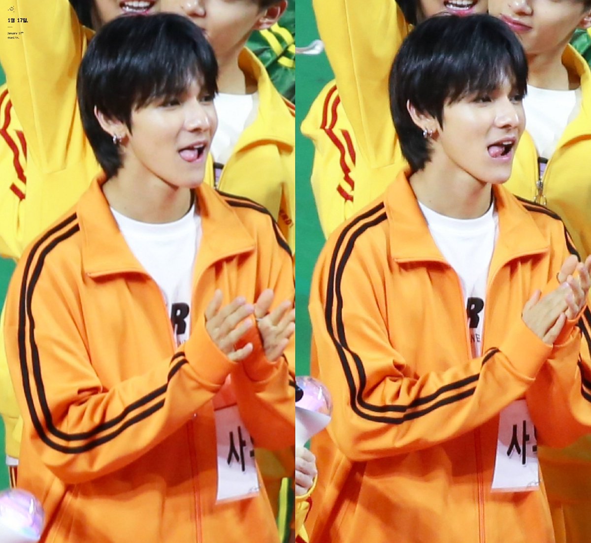 Jan17th_'s tweet photo. 190107 아육대

🧡🧡🧡

#사무엘 #김사무엘 #Samuel #サムエル https://t.co/RJAspsmCHP