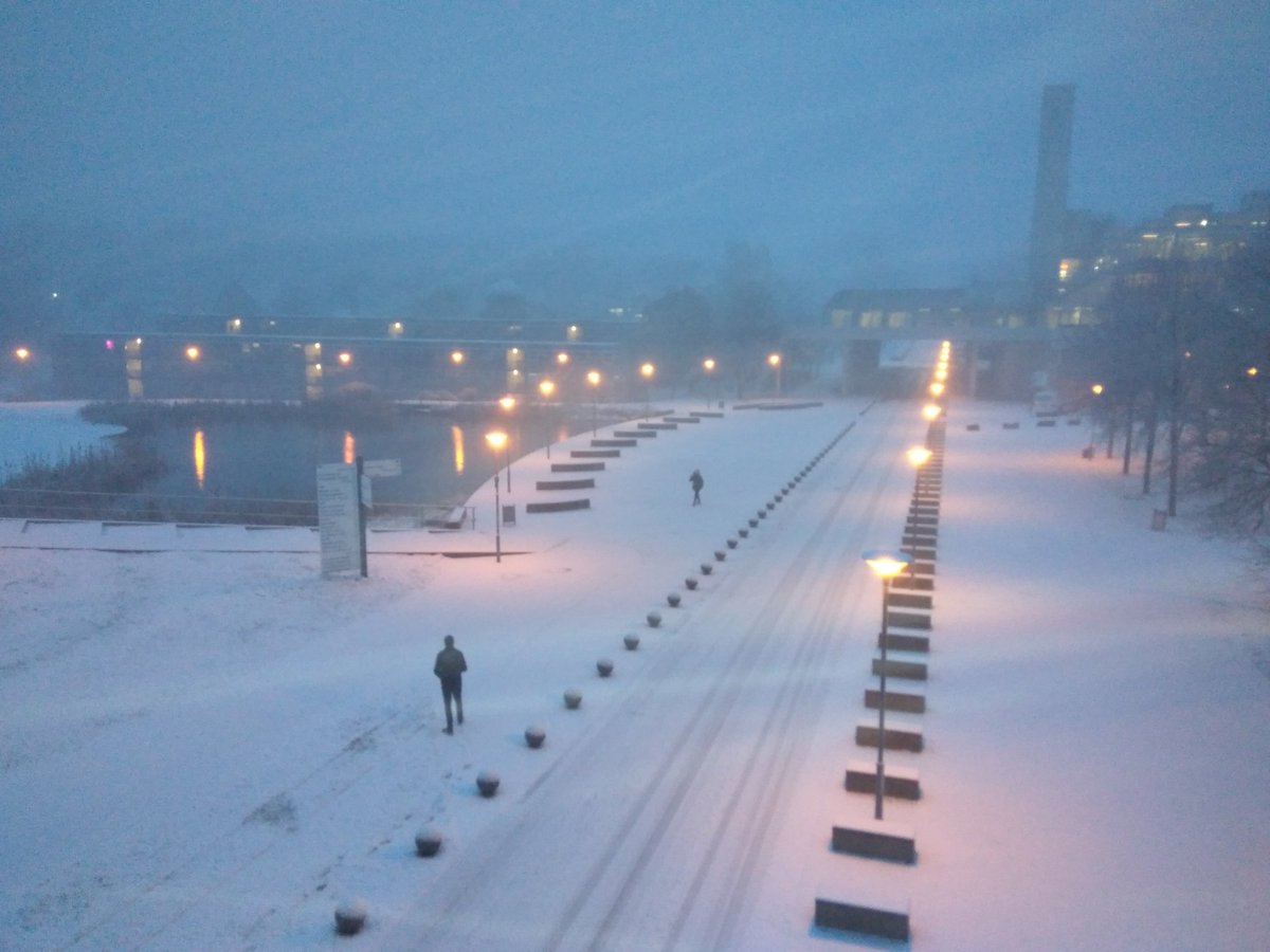 Winter impressions of our campus <a href="/Uni_Stuttgart/">Uni Stuttgart</a>