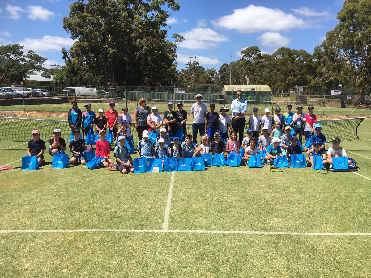 Thanks to the team <a href="/TennisAustralia/">TennisAustralia</a> SA for making us welcome at the Kensington Gardens Orange Ball Carnival. Some great photos of the kids after a hard morning of tennis, well done. <a href="/Howe2Frank/">Frank</a> <a href="/AndrewFerrier9/">Andrew Ferrier</a> <a href="/ChrisImeson/">Chris Imeson</a> <a href="/damienprettejo1/">Damien Prettejohn</a> <a href="/larissa_beeson/">Larissa Beeson</a> <a href="/paul_presland/">Paul Presland</a>