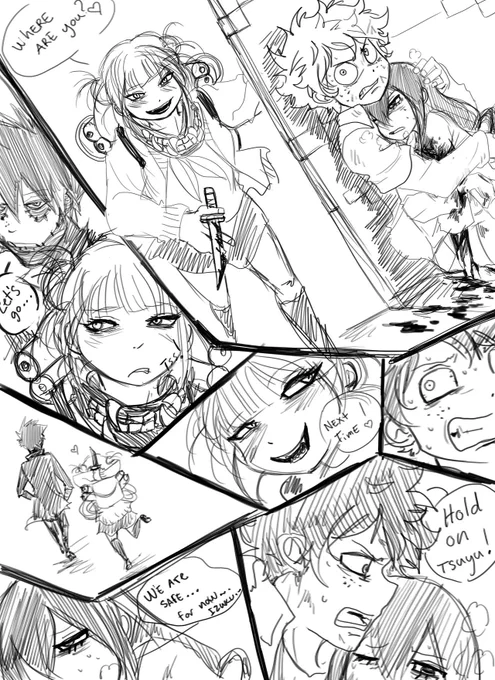 Doodle. I enjoy drawing this characters. Love them. 