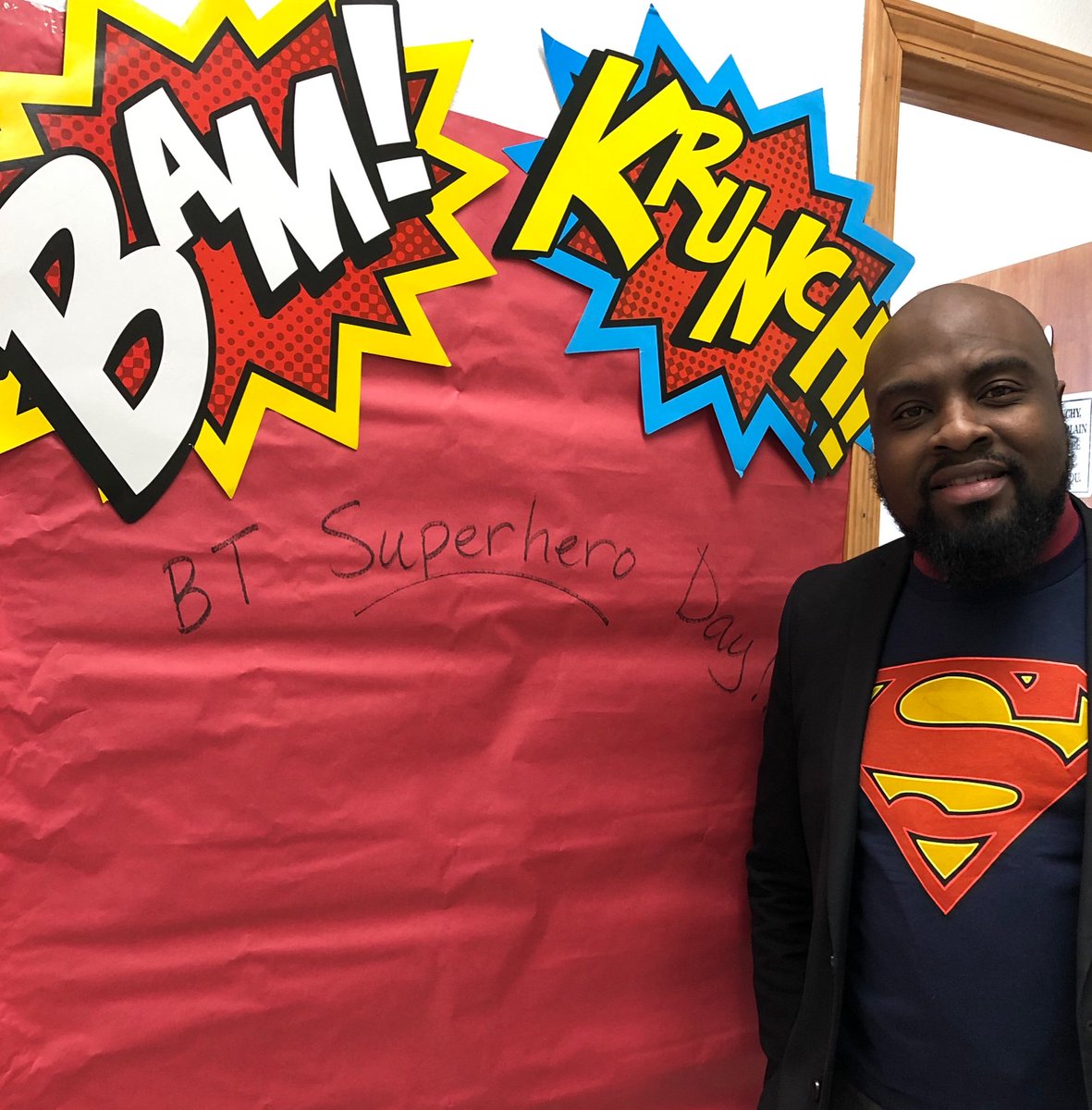 MHunter1964's tweet image. Beginning teachers have Super Powers!  Celebrating growth through teaching and learning! Way to BYTE Sharks!  #STEMSharksBYTE #STEMulatingMinds @SmoovKris