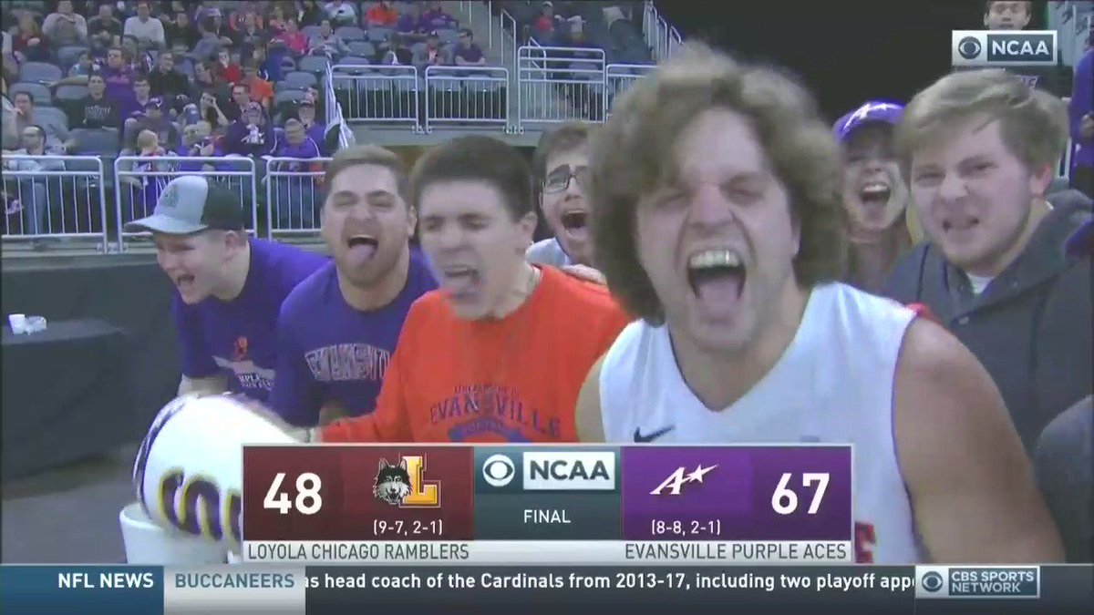 CBSSportsNet's tweet image. There it is!

@UEAthletics_MBB secures its first victory over Loyola since Feb. 2107.