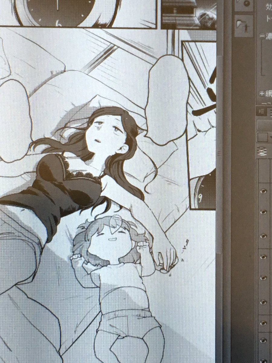 みぞれ1巻単行本オマケを漫画やピンナップ合わせて30ページ近く描きまして、昨日担当さんに仕上がりを見ていただいたんですが、
「本編よりイイじゃないっすか!!」って言われたので是非読んでほしいです!
いや褒めるの下手か!!!(嬉)…