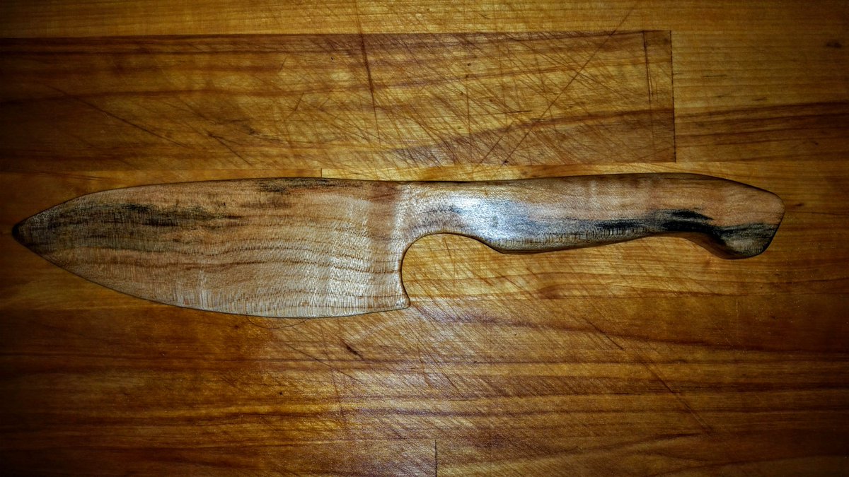 TrailExplorers's tweet photo. New creations from wood butter cheese spreader (Alaskan Birch) and spalted maple (big Leaf windfall) cake knife server, hand made, by Doug want them? make me an offer, needs about 5 more coats of oil/beeswax https://t.co/mpdRlqosBd