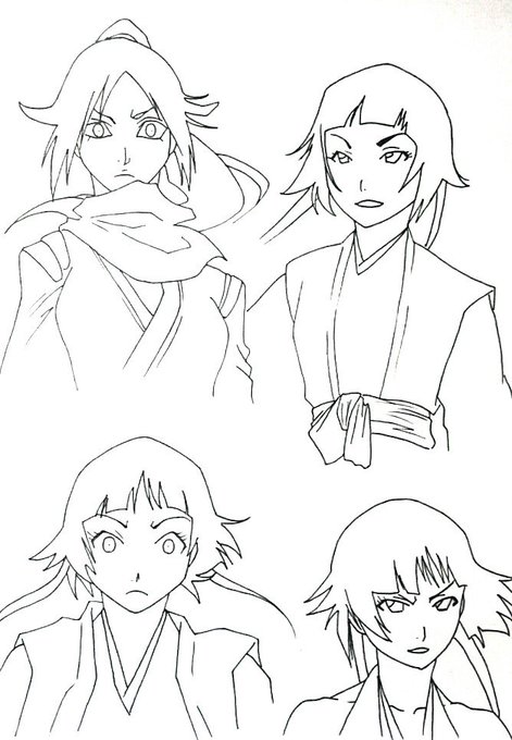 BLEACHの模写練習その7です! 