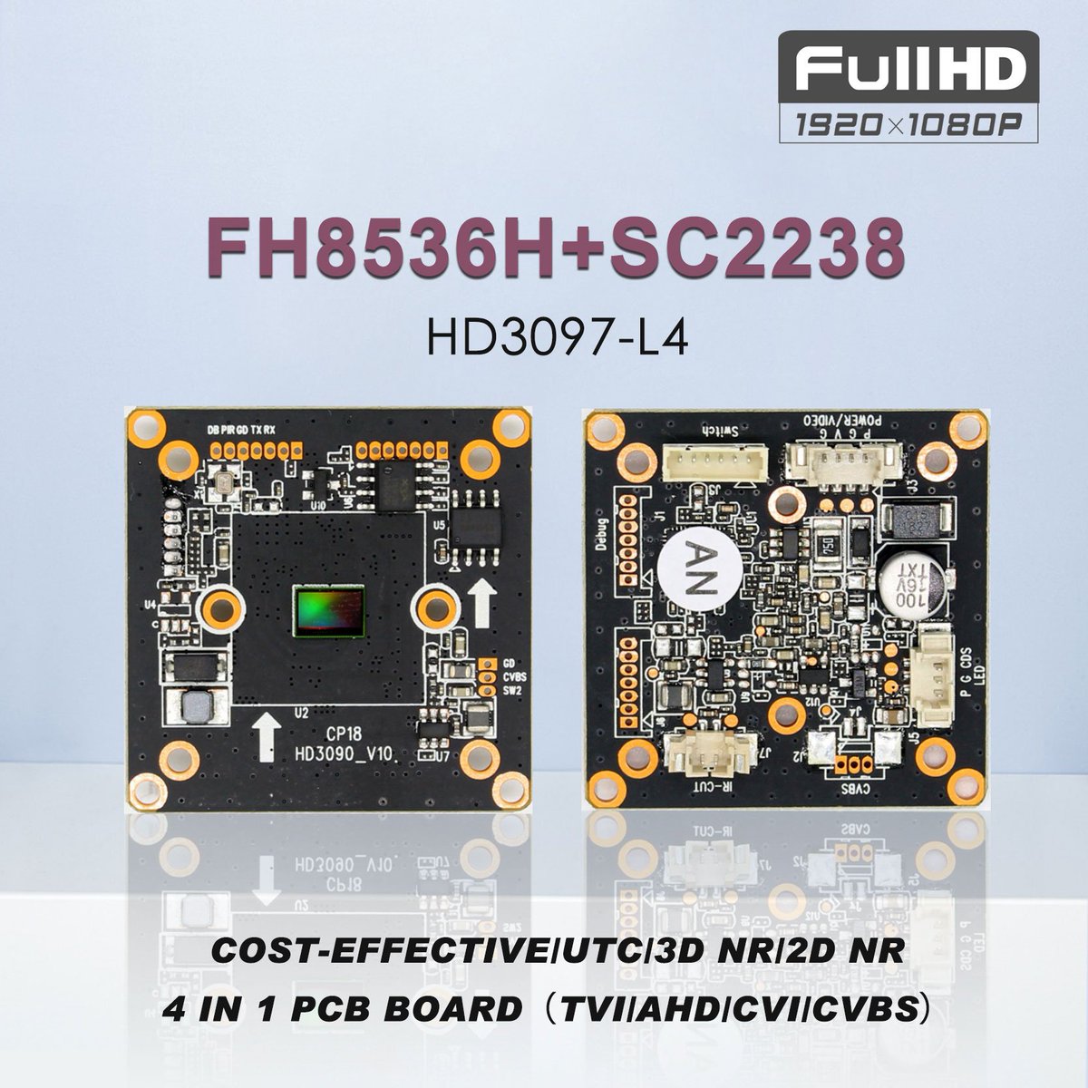 cctvalan's tweet photo. New solution AHD PCB
Good price and good quality
Email: cctvalan@cneron.com
WeChat/WatsAPP: +18719058486 https://t.co/bLSZrLJ1gp