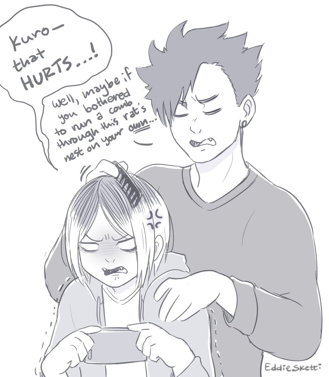 Another patron sketch request~ I love my patrons, they give me even more excuses to draw kuroken 