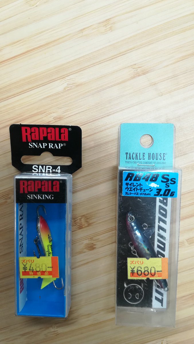 THE_SABIKING's tweet photo. 掘り出し物見つけた👀‼️
#SMITH #メバペン #ima #sasuke #RAPALA #SNAPRAP #TACKLEHOUSE #ROLLINGBAIT https://t.co/854ZsaHkUd