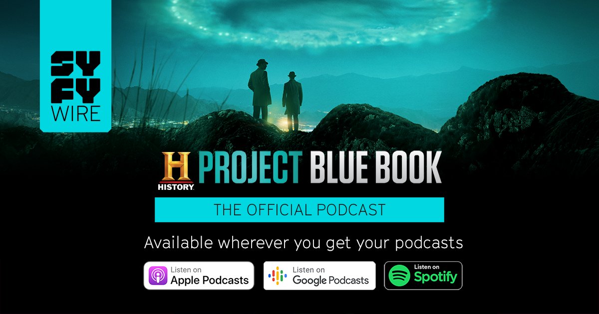 Tara Bennett (@taradbennett) on Twitter photo It's the debut official #ProjectBlueBook podcast! In our 1st @SyfyWire podcast for <a href="/HistoryBlueBook/">PROJECT BLUE BOOK</a>, we welcome creator <a href="/davideoleary/">David O'Leary</a> & showrunner <a href="/Sean_Jablonski/">Sean Jablonski</a> art19.com/shows/project-… <a href="/HISTORY/">HISTORY</a> <a href="/SYFY/">SYFY</a> It's the debut official #ProjectBlueBook podcast! In our 1st @SyfyWire podcast for <a href="/HistoryBlueBook/">PROJECT BLUE BOOK</a>, we welcome creator <a href="/davideoleary/">David O'Leary</a> & showrunner <a href="/Sean_Jablonski/">Sean Jablonski</a> art19.com/shows/project-… <a href="/HISTORY/">HISTORY</a> <a href="/SYFY/">SYFY</a>