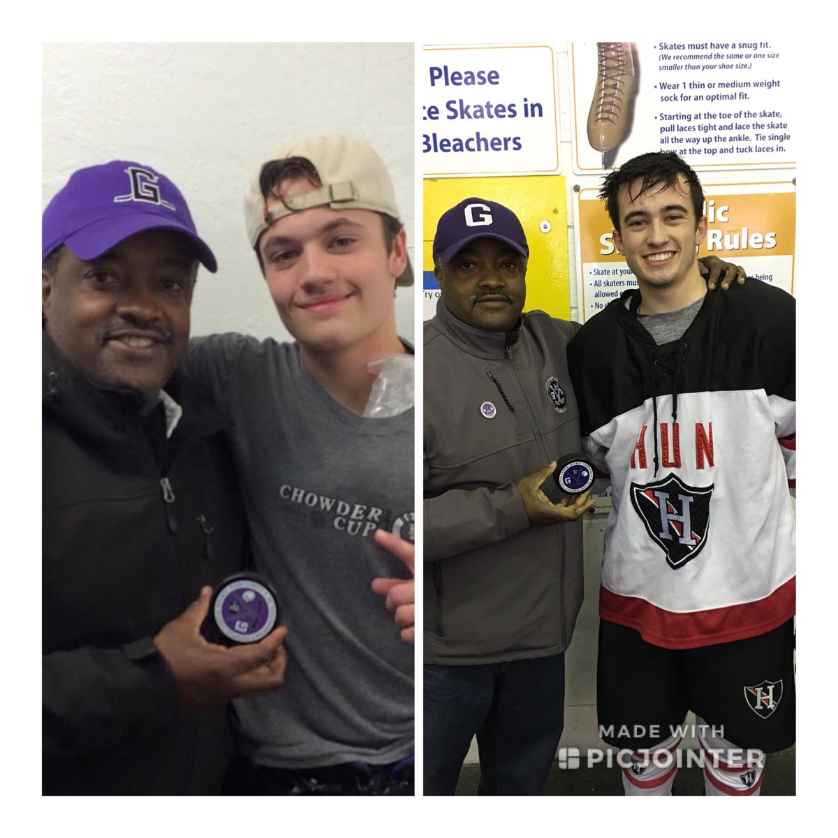 The Purple Puck tweet media