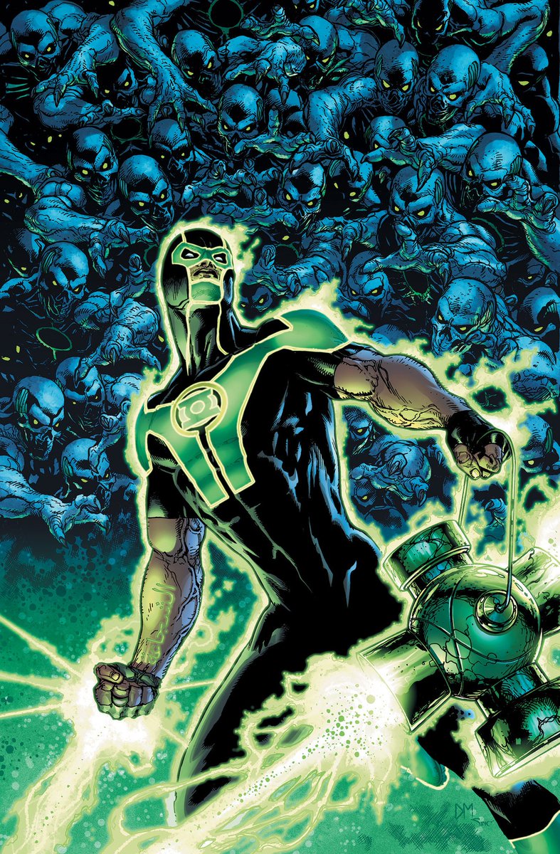 Simon Bazz aka Green LanternAbilities: Possesses Green Lantern ring. Allows him create solid constructs of energy