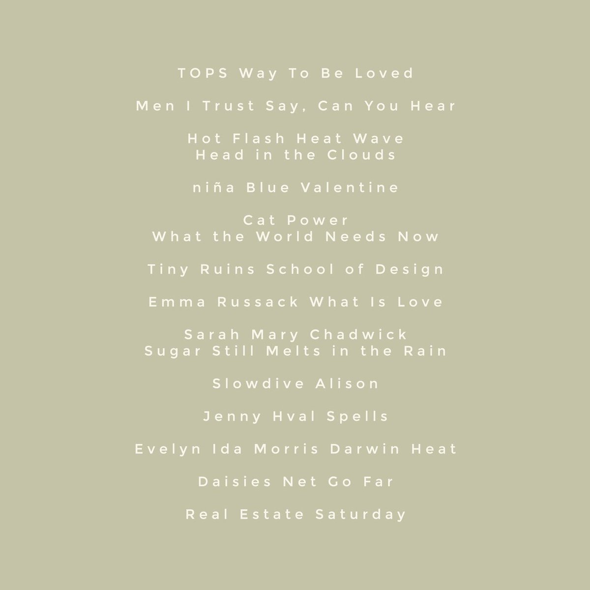 Joined last week by Tanaya Harper who played live in studio + guest programmed 🌿 playlist ft <a href="/EmmaRussack/">Emma Russack</a> <a href="/djprequel/">Prequel</a> @annie_bass_ <a href="/mitskileaks/">mitski</a> <a href="/WEARENOTSALES/">SALES</a> @SarahMaryChads <a href="/menitrust/">Men I Trust</a> <a href="/tinyruins/">tiny ruins</a> + more 🐥 programs.3mdr.com/unfolding