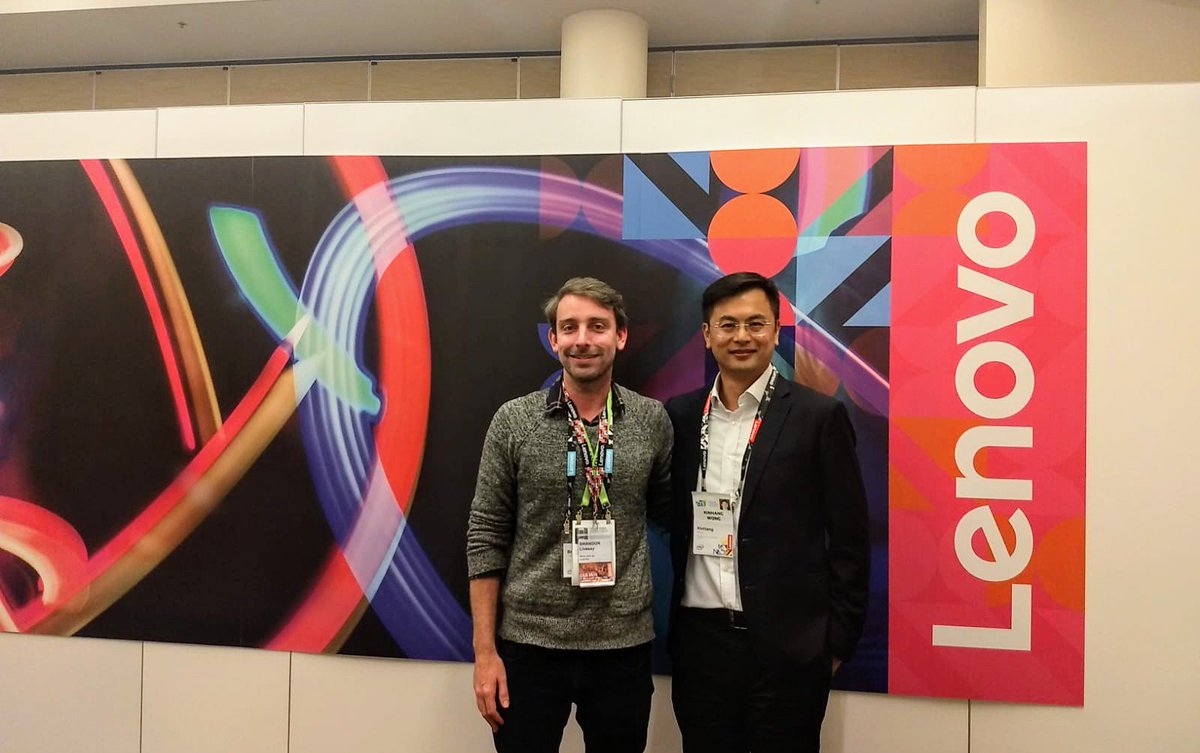 Ken_Wong's tweet photo. Just wrapped my last media interview for the day! It’s been a great day of discussions with other tech enthusiasts about what it means to deliver innovation that is rooted in customer insights, and the outstanding momentum that we’ve been seeing in Asia Pacific. #LenovoCES https://t.co/EvVLmIY2lz