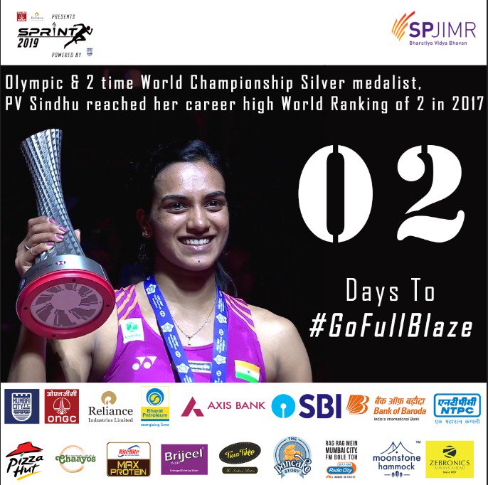 SPrint_SPJIMR's tweet photo. It's getting closer, 2 days to go! The Sprint Team is ready to #GoFullBlaze. Are you? 
#GoFullBlaze #Sprint19 #IamSPJIMR https://t.co/39nFfZHZv1