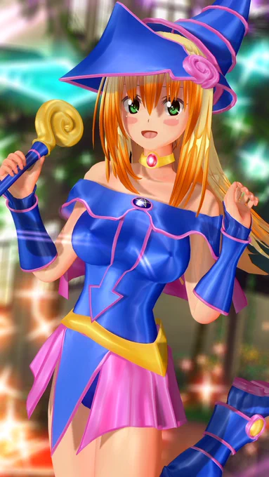ブラック・マジシャン・ガールを召喚#CM3D2 #COM3D2 